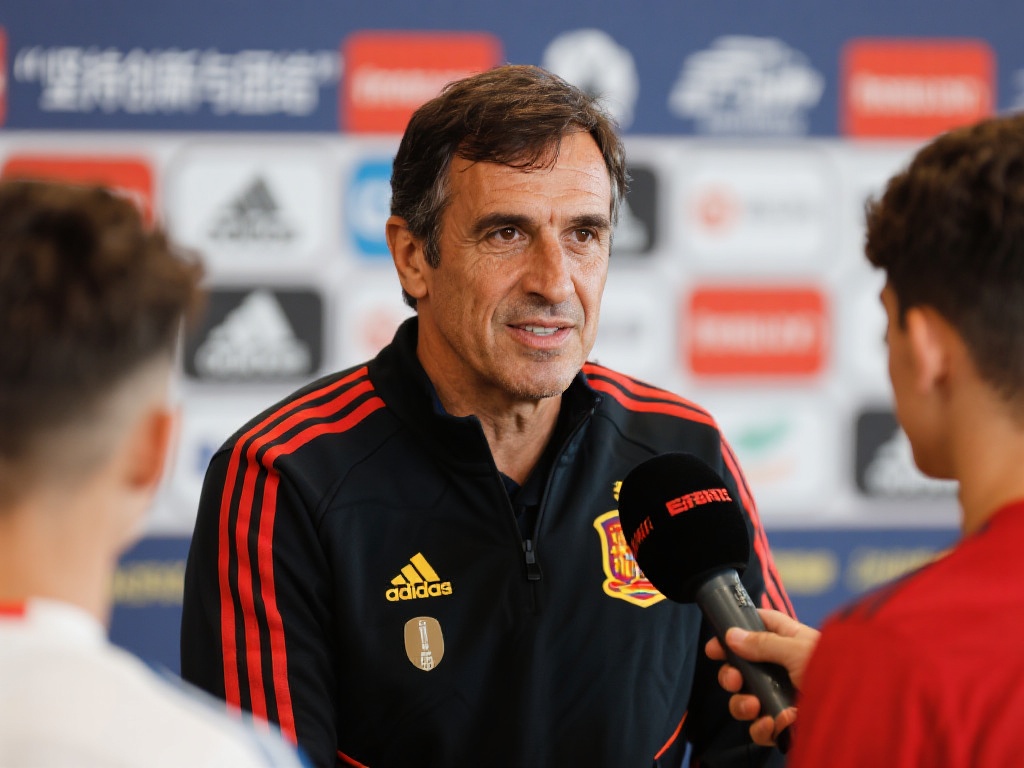 主教练的战略布局和信心
德拉富恩特担任